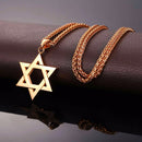Star of David Necklace - Mens - Cheap