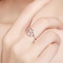 Sterling Silver Cat Ring