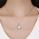 Unicorn Necklace Sterling Silver - Enamel Pendant