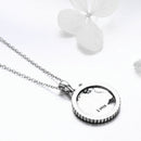 Unicorn Necklace Sterling Silver - Enamel Pendant