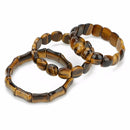 Tiger Eye Bracelet for Men, Women - Elastic