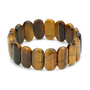 Tiger Eye Bracelet for Men, Women - Elastic