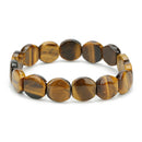 Tiger Eye Bracelet for Men, Women - Elastic