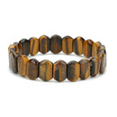 Tiger Eye Bracelet for Men, Women - Elastic
