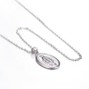 Virgin Mary Pendant Medallion