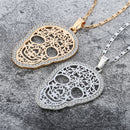 Womens Skull Necklace