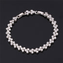 Womens Tennis Bracelet - Silver