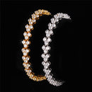 Womens Tennis Bracelet w/ cubic zirconia