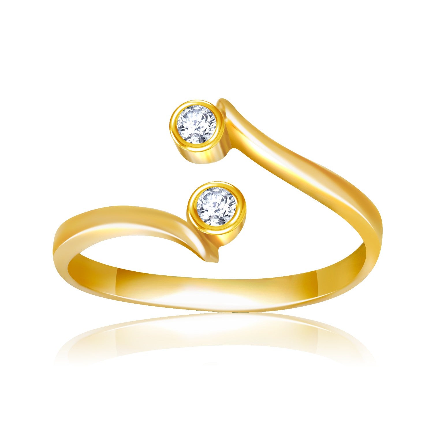 Gold toe rings in tanishq discount