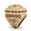 Toronto Raports Championship Ring - Gold w/ Lab Diamonds