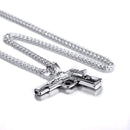 Gun Necklace - Silver Gun Pendant