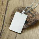 Ace of Spades Necklace Stainless Steel