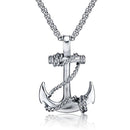 Anchor Necklace for Men - Chained- Stainless Steel