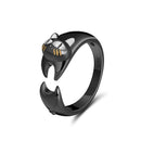 Black Cat Ring Sterling Silver