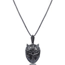 Black Panther Necklace Iced Out