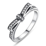 Sterling Silver Bow Fashion Ring - Women - Cheap Jewelry