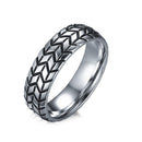 Car Tire Ring with Tread for Men