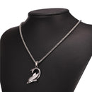 Dolphin Necklace Stainless Steel Silver