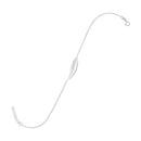Feather Anklet Sterling Silver | Ankle Bracelet