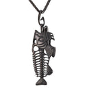 Fish Bone Necklace - Fish Skeleton Necklace