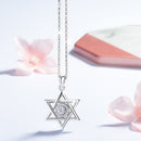 Star of David Necklace Sterling Silver Pendant