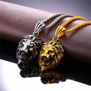 Lion Necklace Stainless Steel
