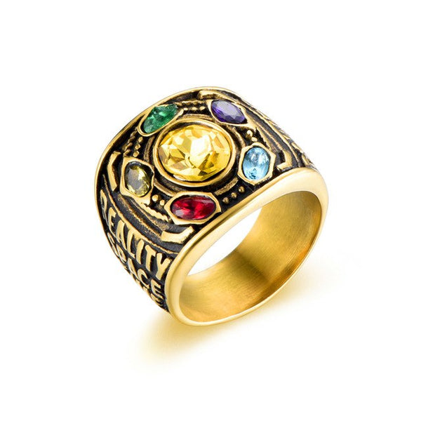 Marvel Thanos Infinity Gauntlet Ring - Stainless Steel