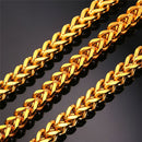 Gold Franco Chain - Close-up