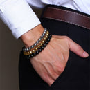 Stainless Steel Bead Bracelet for Men