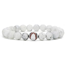 Beaded Baseball Bracelet | Agate, Lava, Turquoise