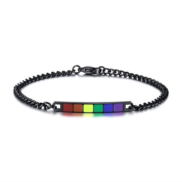 LGBT Gay Pride Bracelet | Rainbow Bracelet Mens
