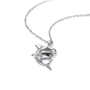 Shark Necklace Sterling Silver