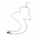 Skull Necklace Sterling Silver Pendant
