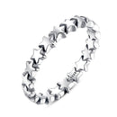 Sterling Silver Stars Ring - Cheap Fashion Jewelry