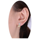 Pineapple Earrings Sterling Silver | Womens Stud Earrings