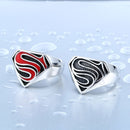 Superman Ring Stainless Steel Silver