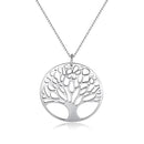 Sterling Silver Tree of Life Necklace Pendant