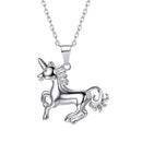 Unicorn Necklace - Sterling Silver Unicorn Pendant for Women