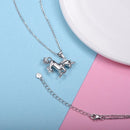 Unicorn Necklace - Sterling Silver Unicorn Pendant for Women