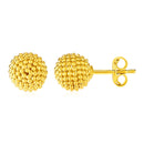 14K Gold Stud Earrings for Women